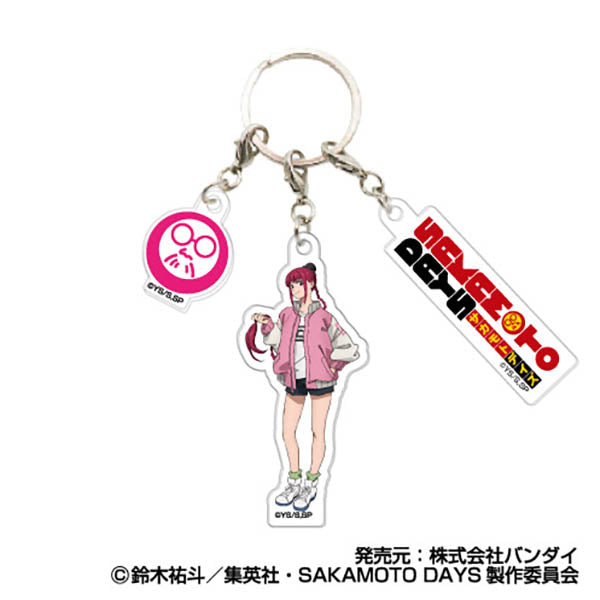『SAKAMOTO DAYS』3連アクリルキーホルダー  04 陸少糖
